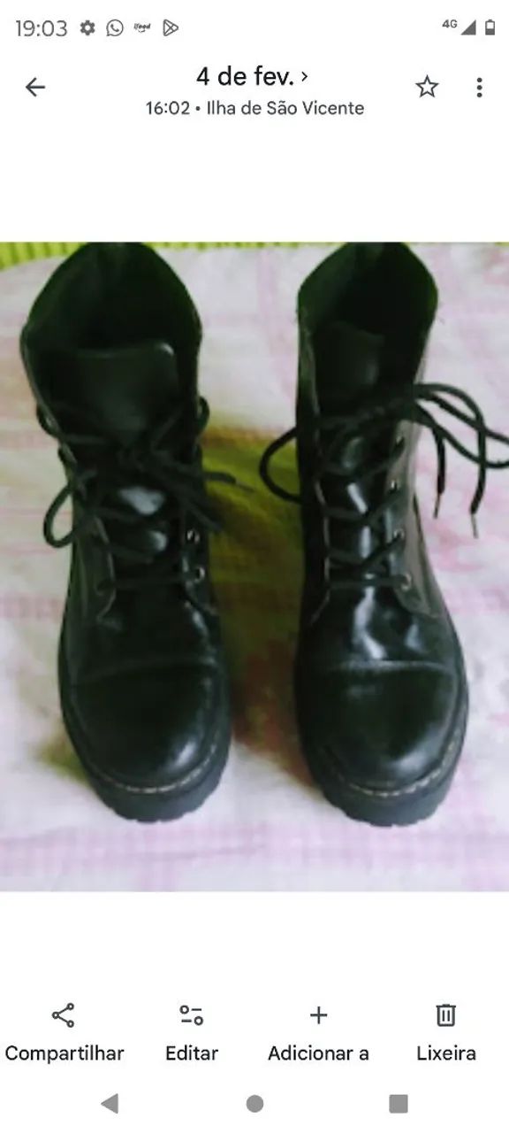Bota feminina  - Foto 2