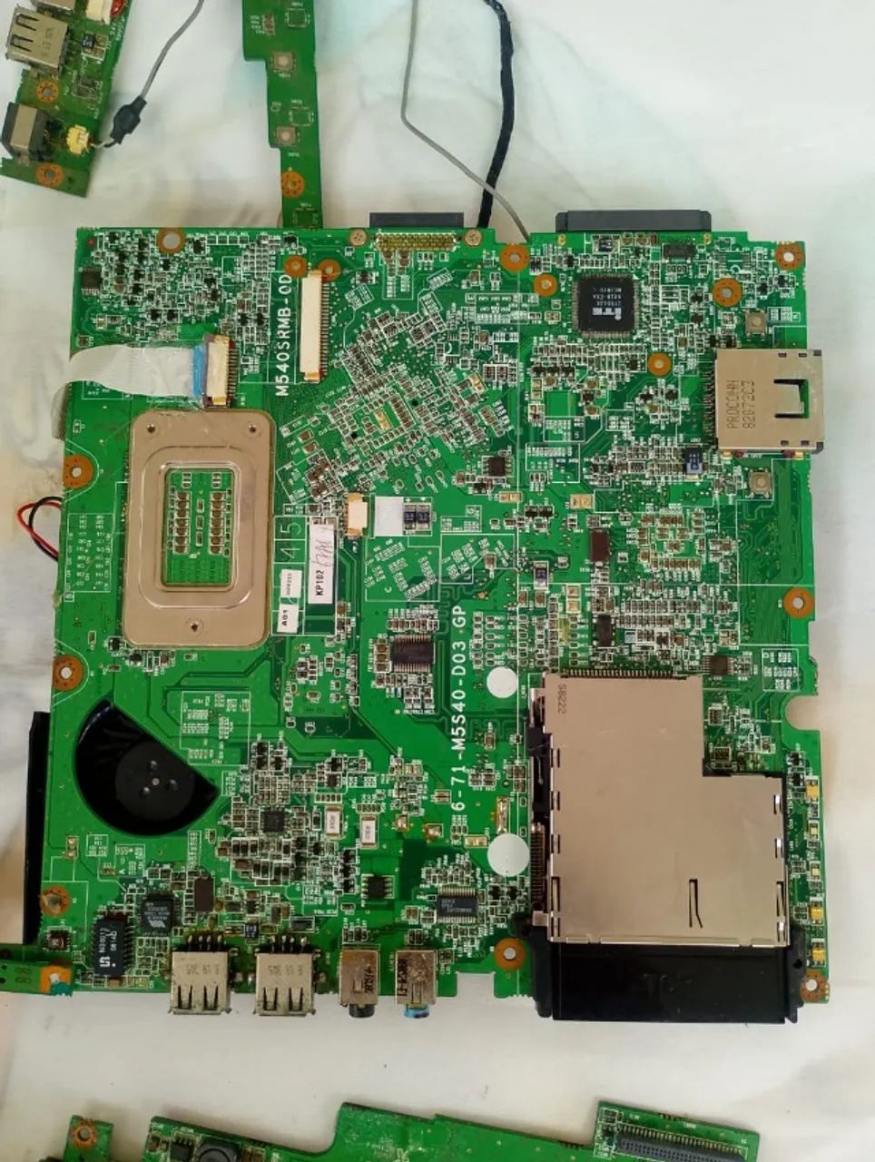 Placa Mãe Notebook M540SR Positivo - usada no estado - Foto 4