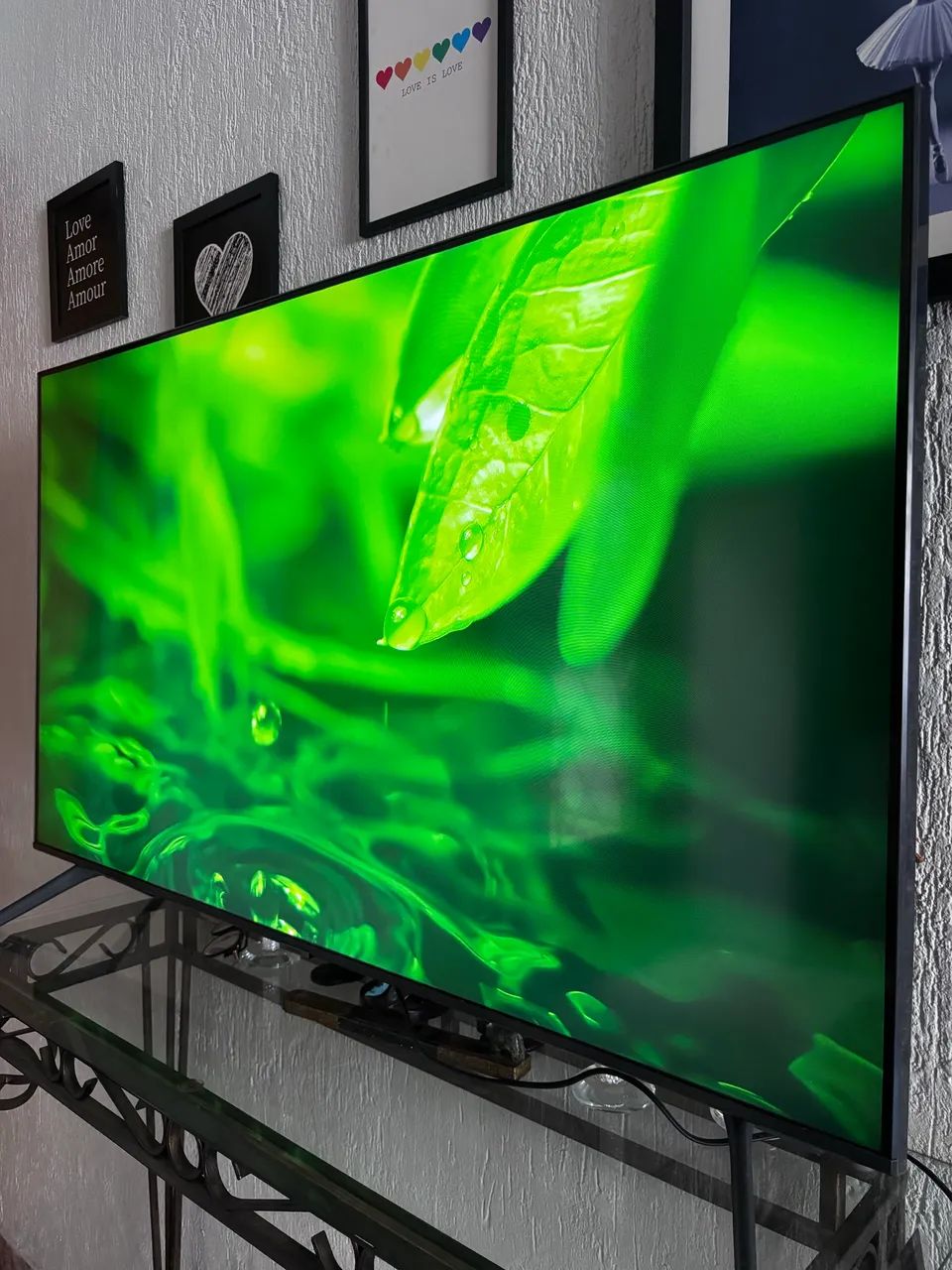 Smart tv Samsung 50 polegadas 4k, 3 em 1.