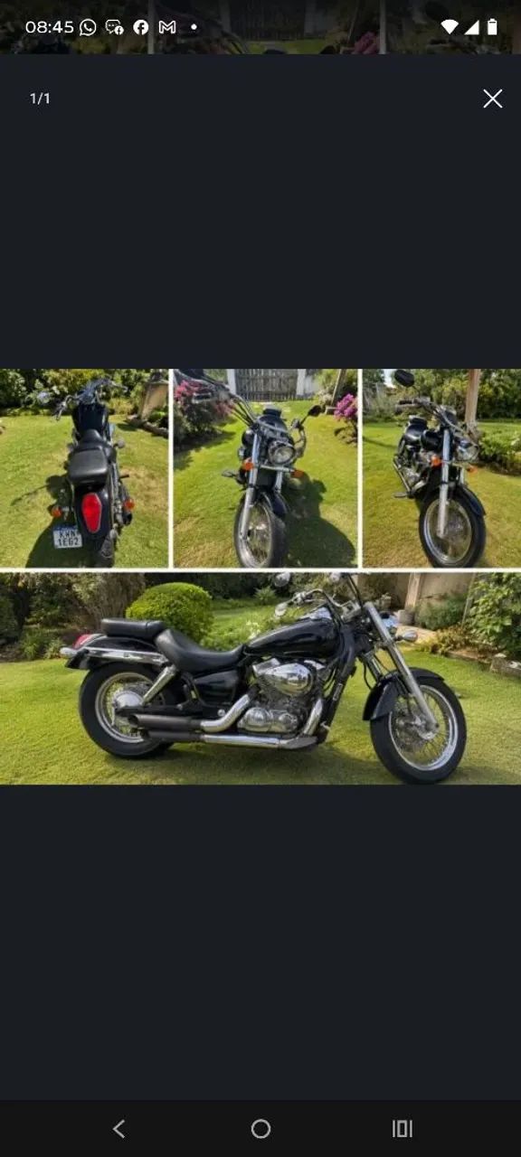 Vendo Honda Shadow 750