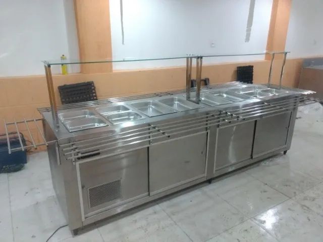 buffet sob medida inox fabricamos.