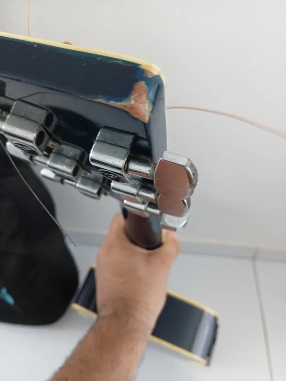 Vendo violão Tagima Dallas de aço com capa - Foto 4