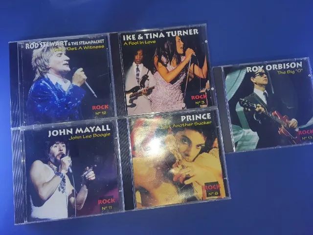 5 cds da coleção rock usado bem conservado - CDs, DVDs etc - Vila