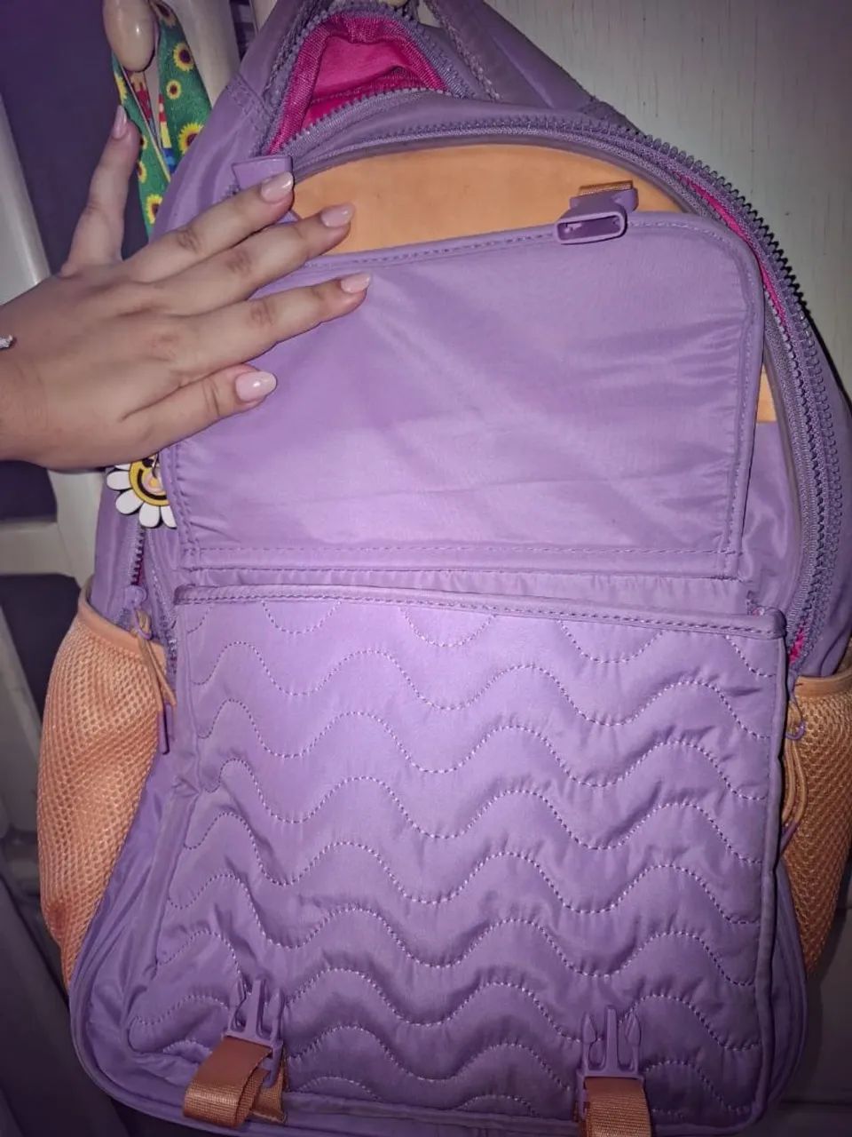 Mochila marca Luluca pouco usada - Foto 4