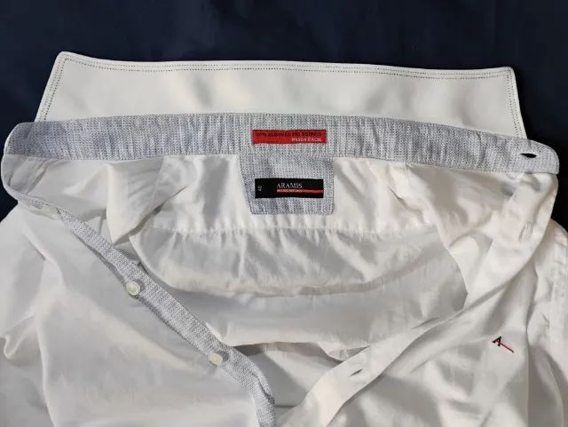 Camisa Aramis Passa Fácil Fio Egípcio nr 40 - Foto 5
