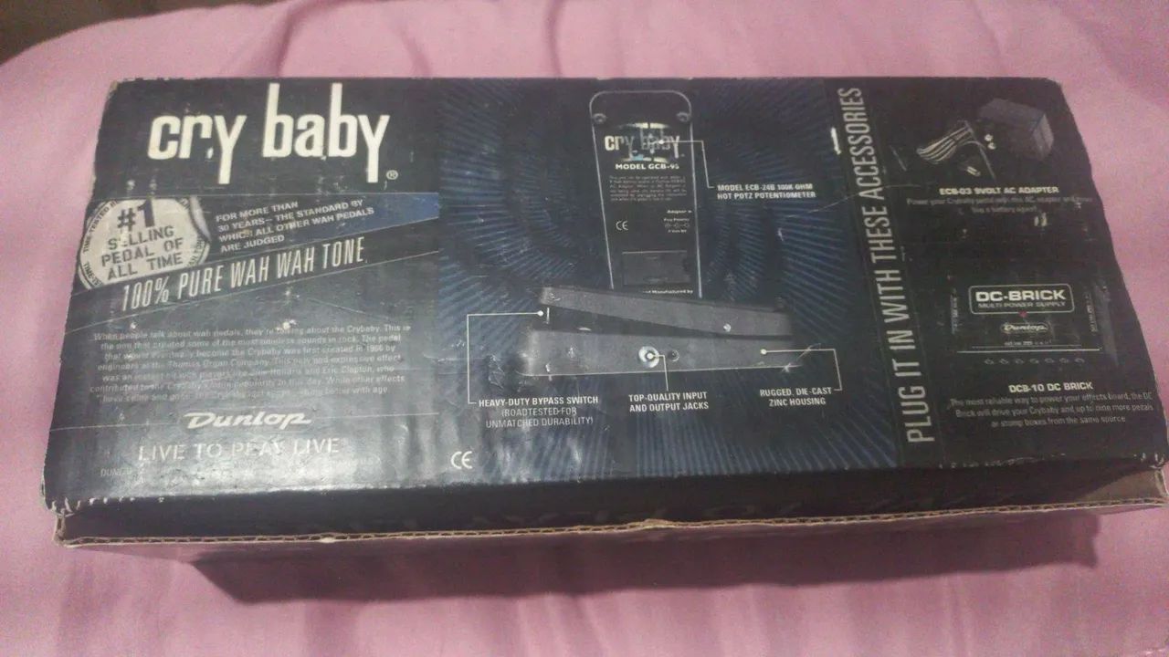 Caixa e Manual pedal cry baby (Apenas Caixa e manual) - Foto 3
