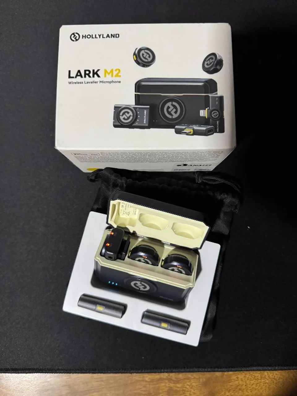 Hollyland Lark m2 Microfone (cam, iOS, android) - Foto 2
