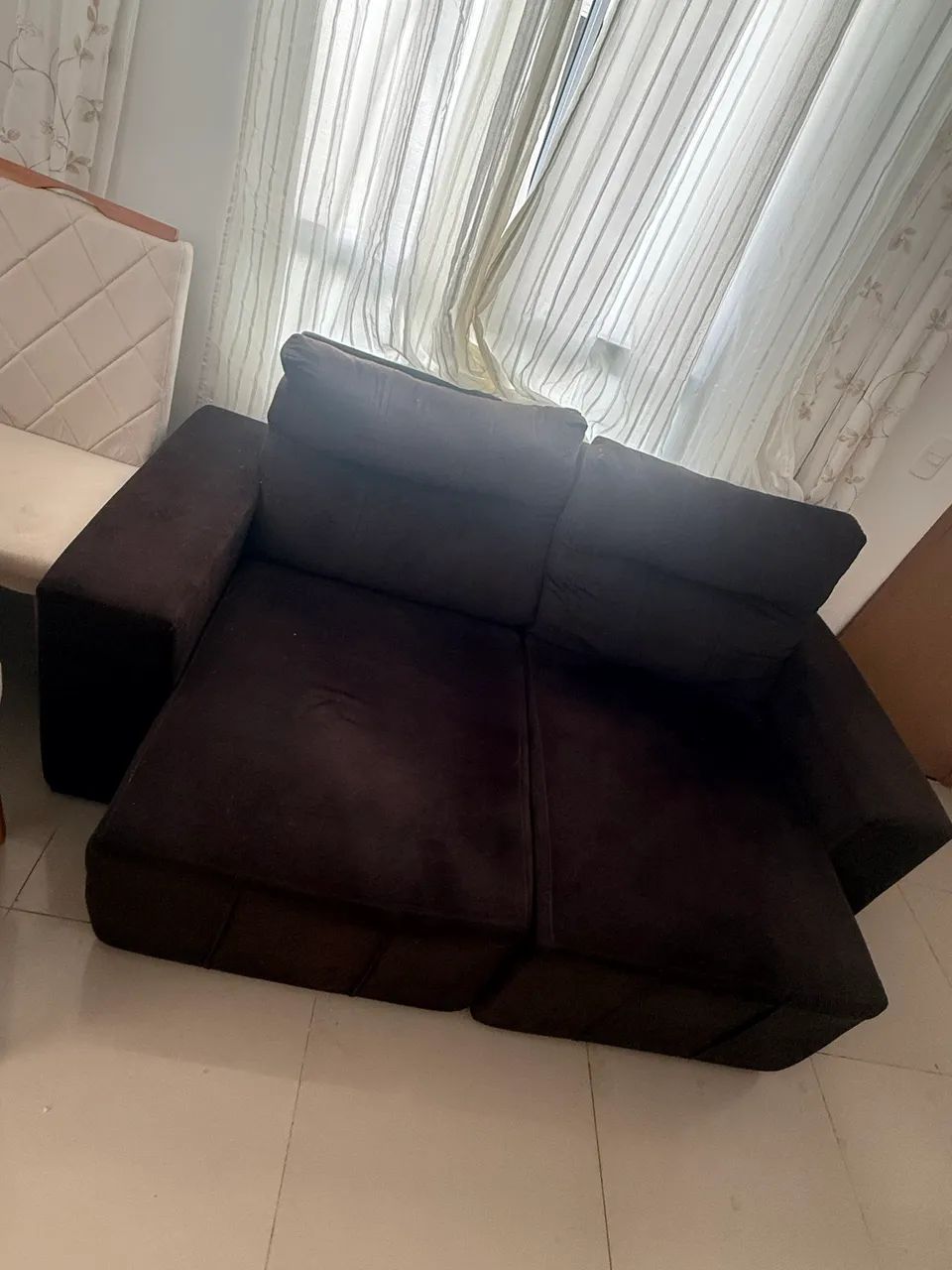 Vendo sofá retrátil semi novo  - Foto 4