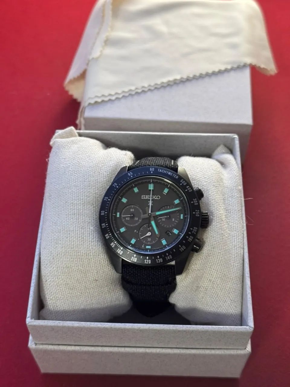 Relógio Seiko Prospex Speedtimer Solar Night Vision - SSC923