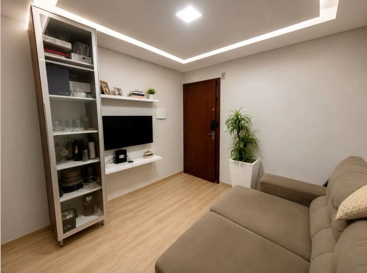 Apartamento - 01 Quarto - Mobiliado - Elevador - Riacho Fundo 1 - Brasília/DF - Foto 2