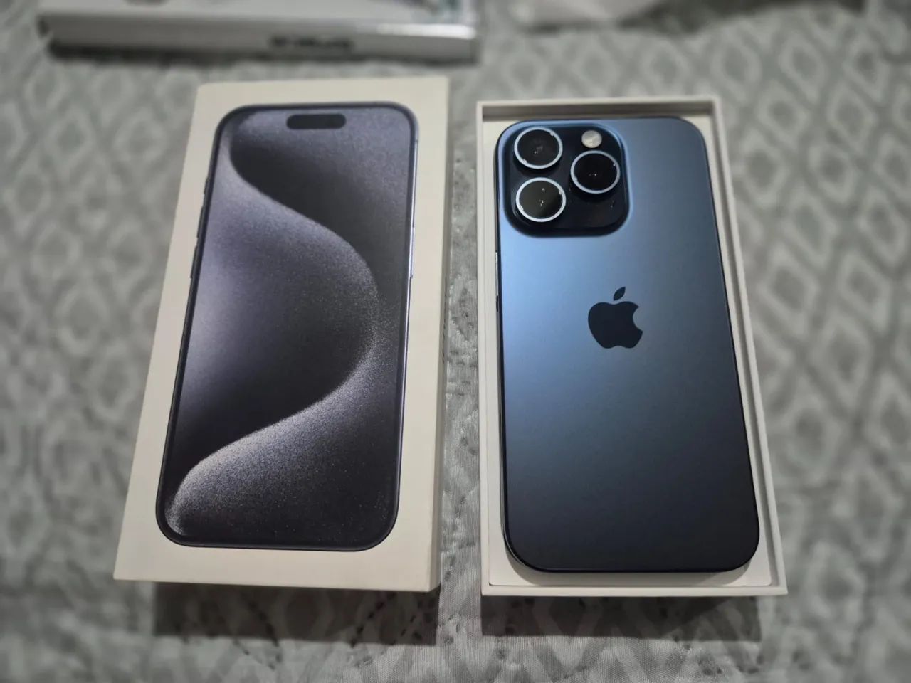 iPhone 15 pro 128 gb na caixa - bateria 84%