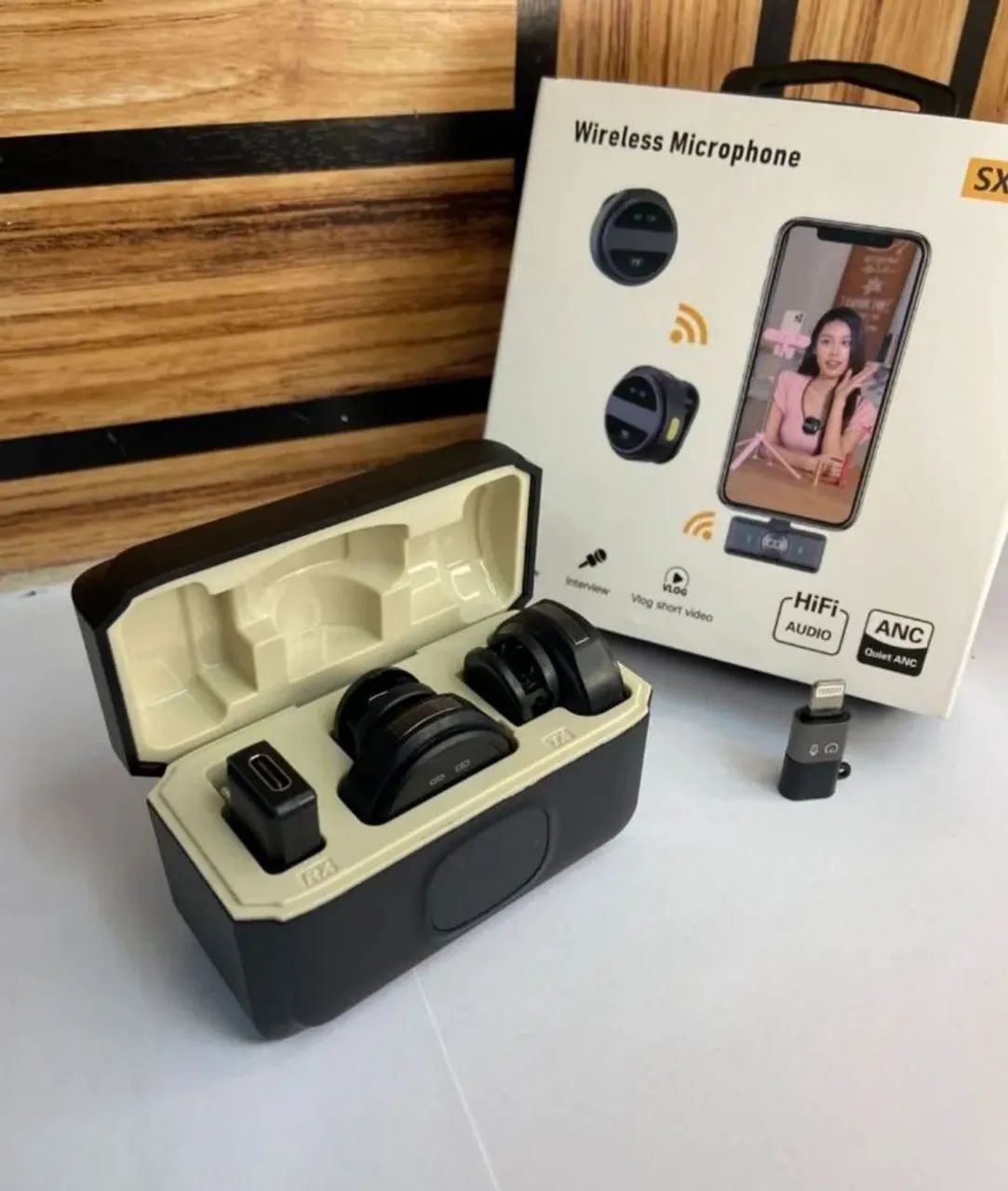 Microfone de lapela wireless  - Foto 3