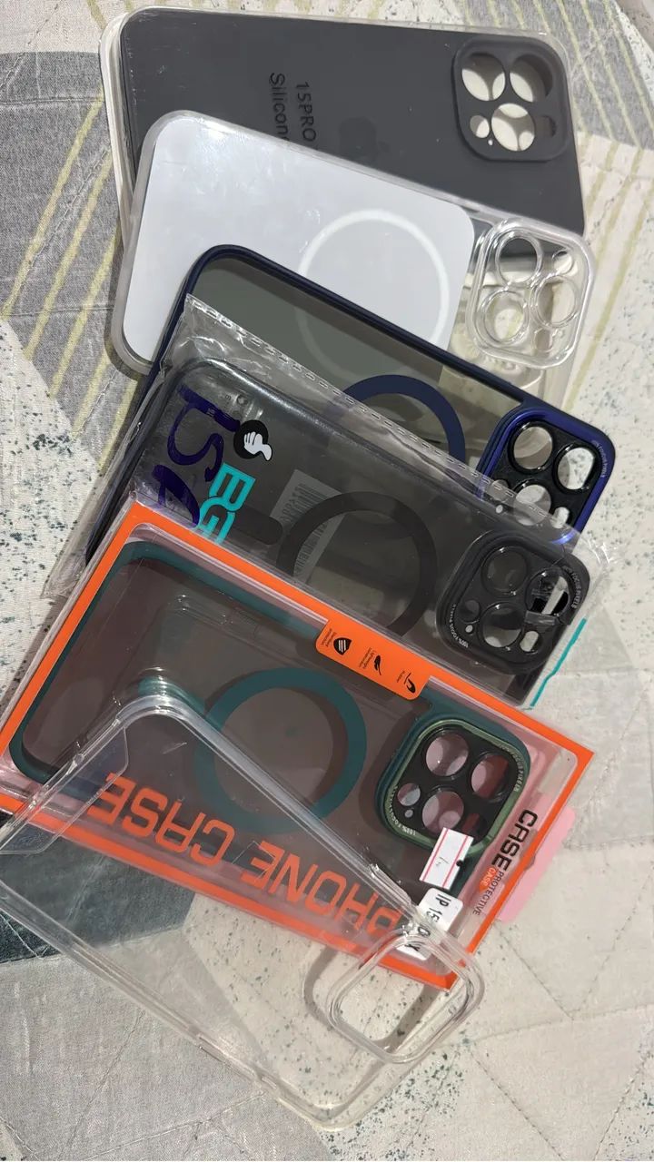 6 capas para 15 pro Max por 1 - Foto 4
