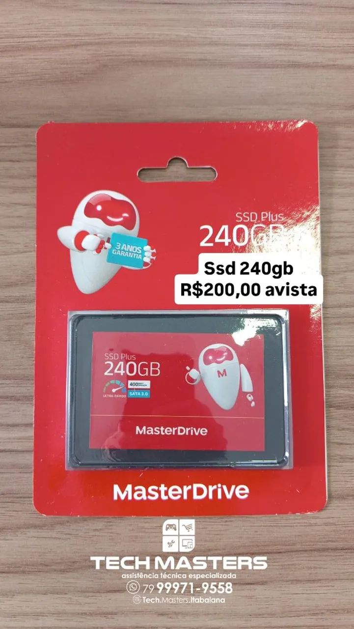 Ssd Masterdrive 240gb