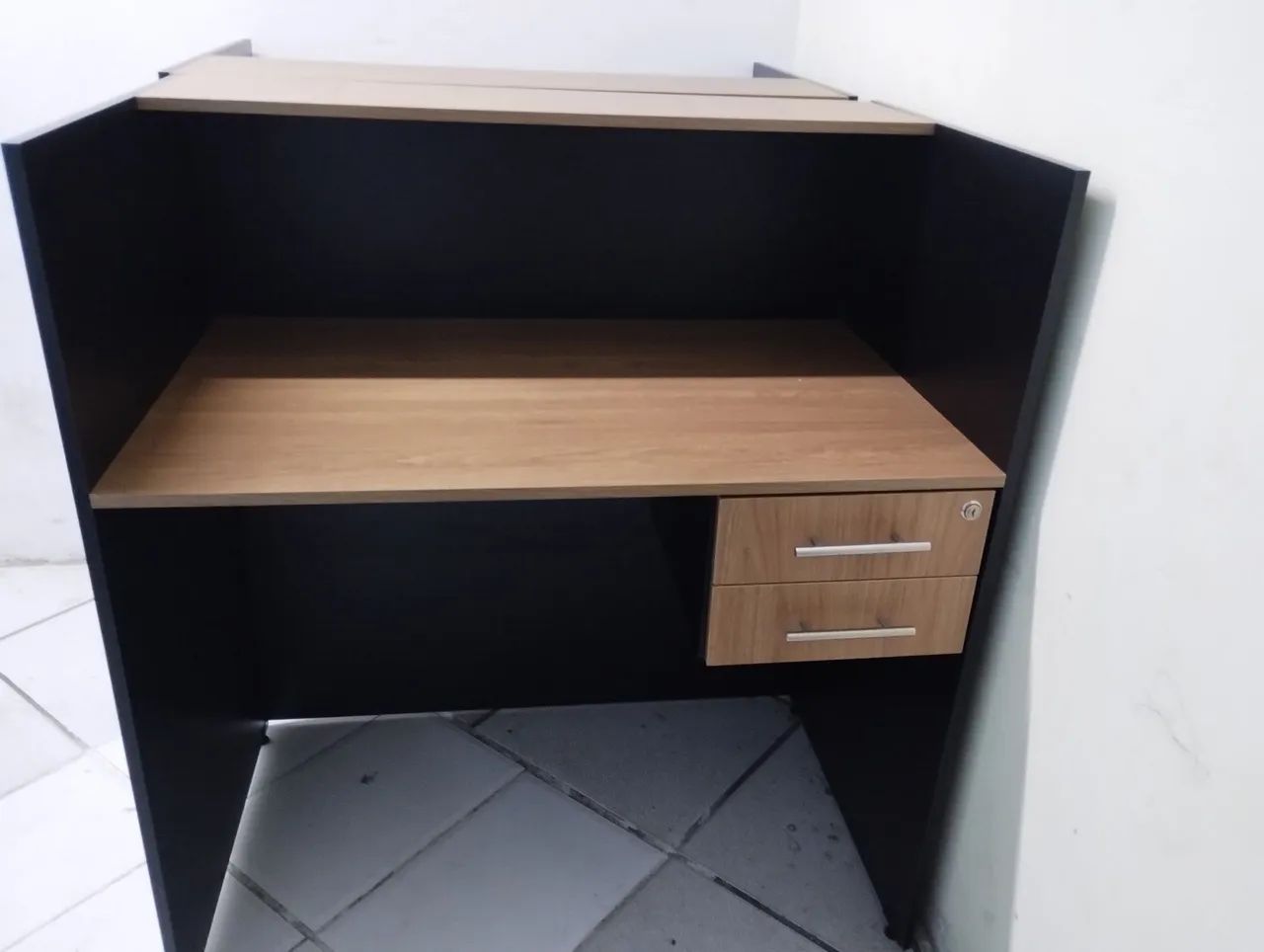 BALCÃO DE ATENDIMENTO COM GAVETA E SEM GAVETA 