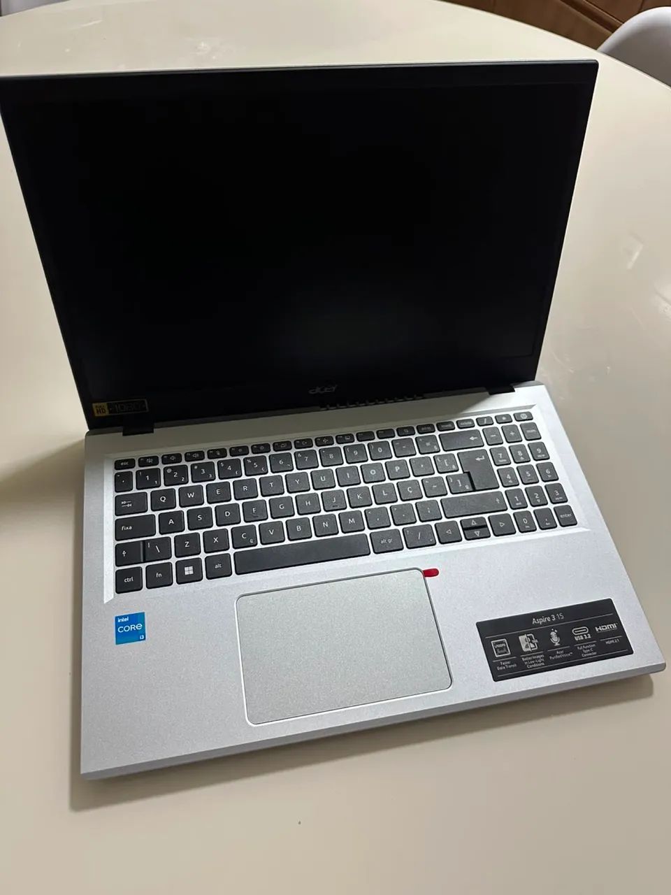 Notebook Acer Aspire 3 15 - LPDDR5 / SSD / Impecável - Foto 3