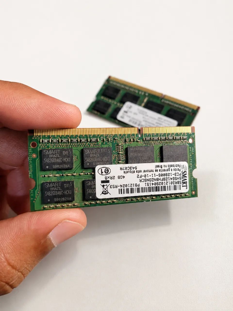 8 GB Memória Ram DDR3 Duas unidades 4gb