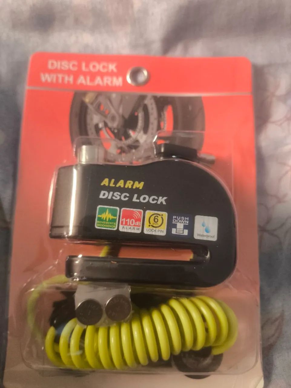 Cadeado com alarme para moto ? - Foto 2