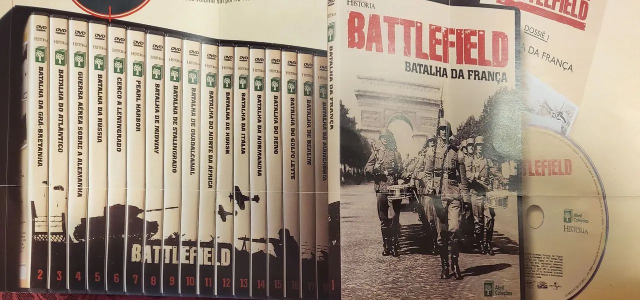 Box  "Battlefield"  com 18 dvd's - lacrado  - Foto 3