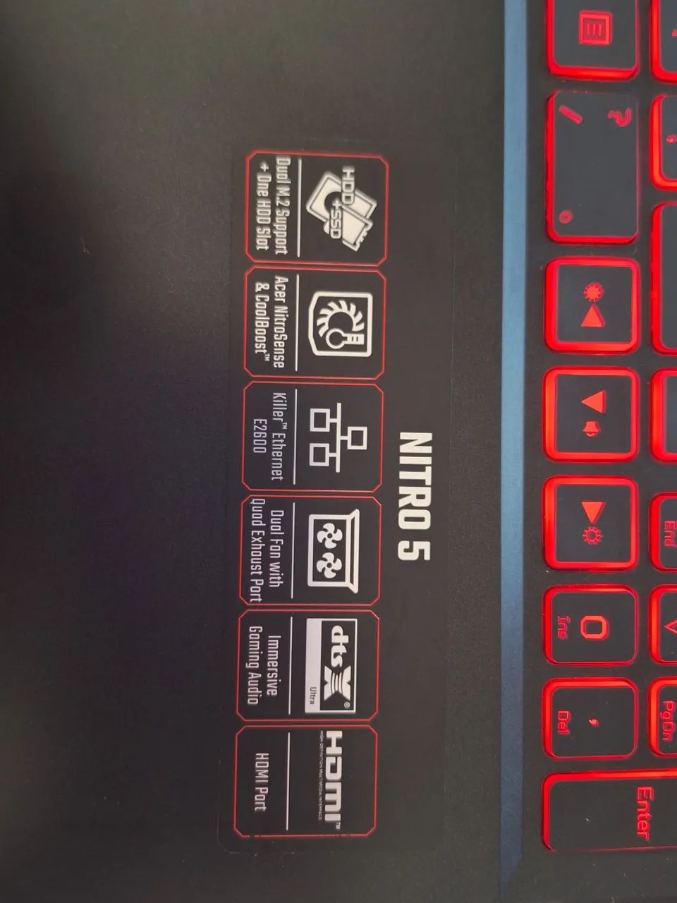 Notebook Gamer Acer Nitro 5 Ryzen 7 GTX 1650 - Foto 3