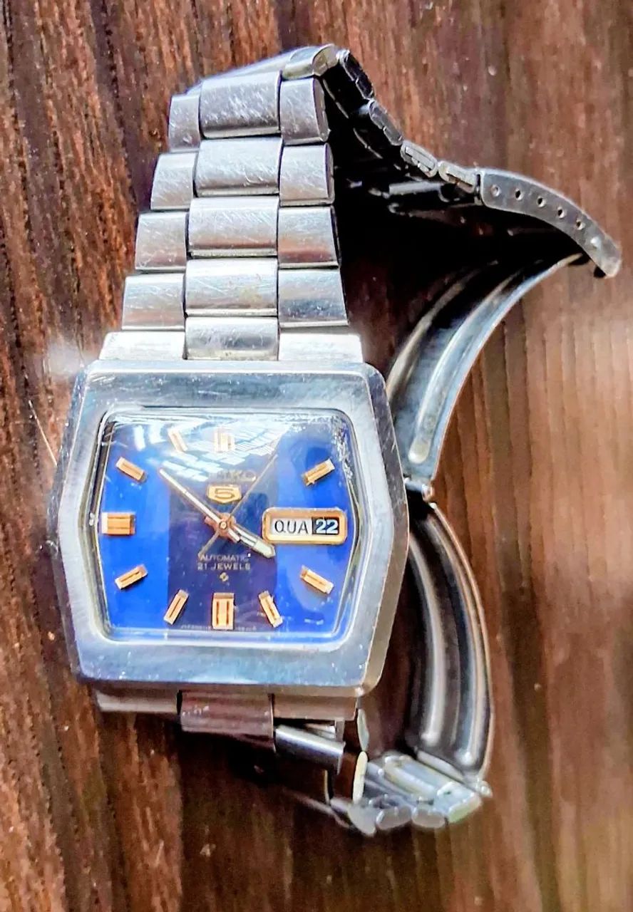 Relógio Seiko 5 21 jewels 6119 - Foto 2