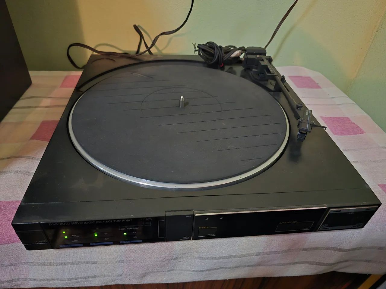 Toca disco gradiente TT-575 no estado para conserto  - Foto 3