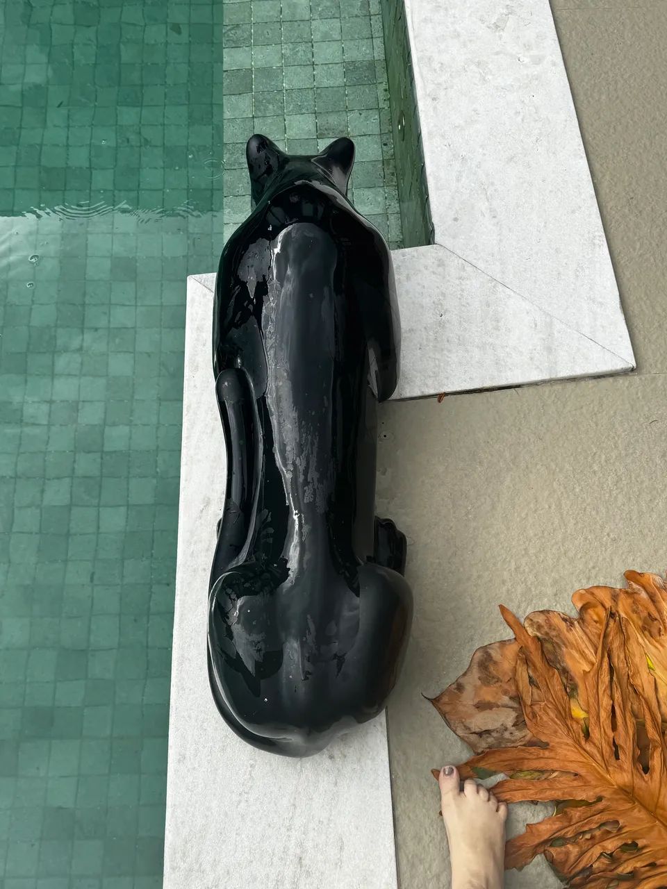 ESCUlTURA PANTERA NEGRA - Foto 3