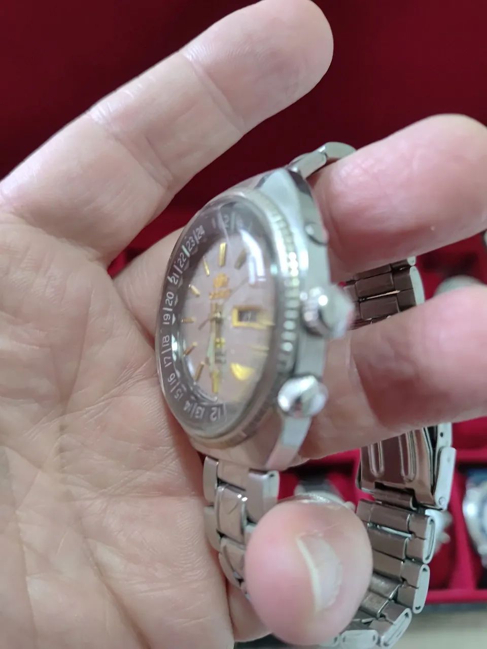 Relógio  Orient World Diver Automático - Impecável e Original - Foto 3