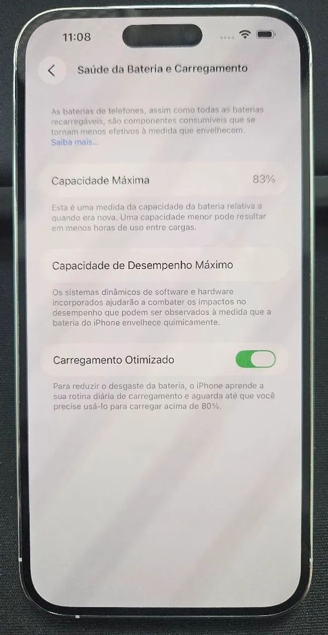 iPhone 14 Pro Max Silver 128GB - Caixa e Cabo Original Novo - Foto 5