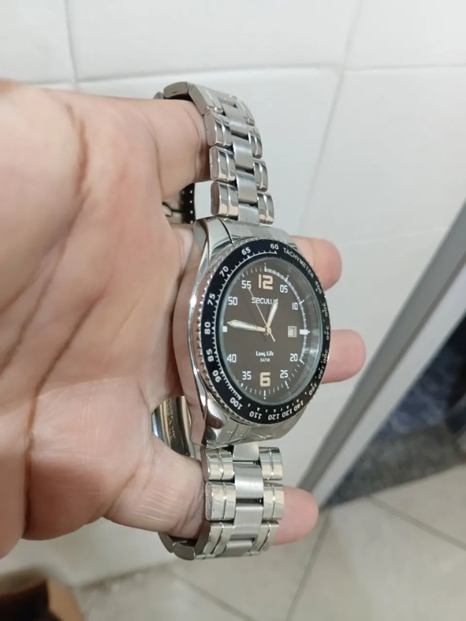 Relógio Séculos Black Dial - Foto 4
