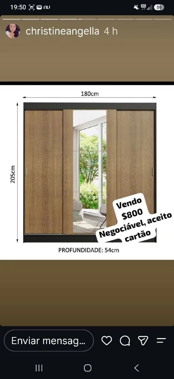 Guarda roupa casal