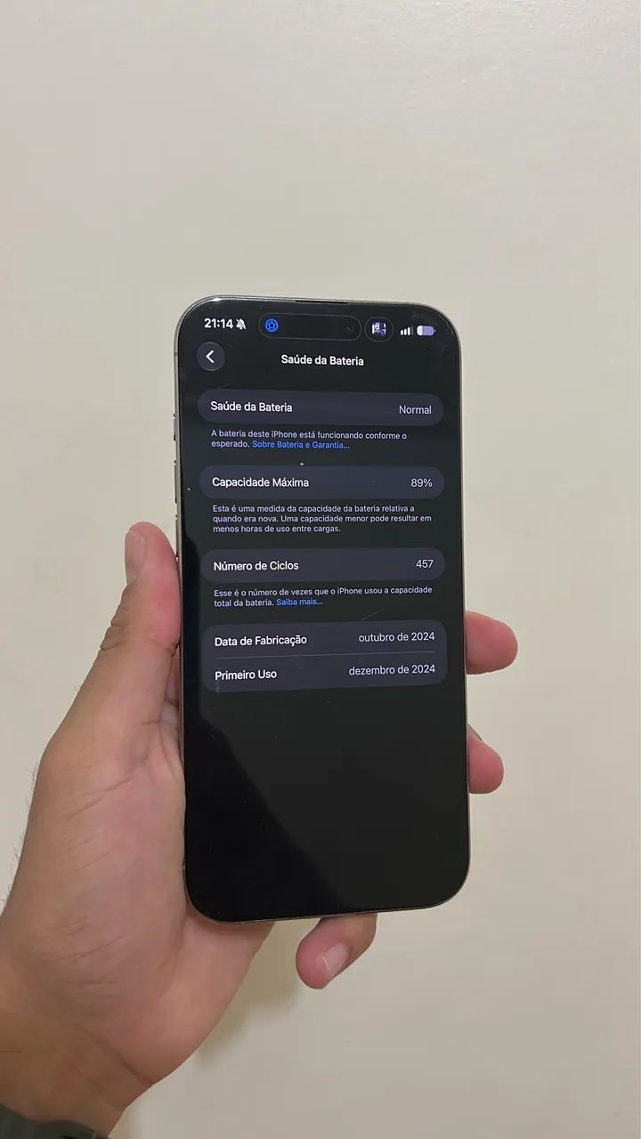 iPhone 16 pro Max 256GB impecável  - Foto 4