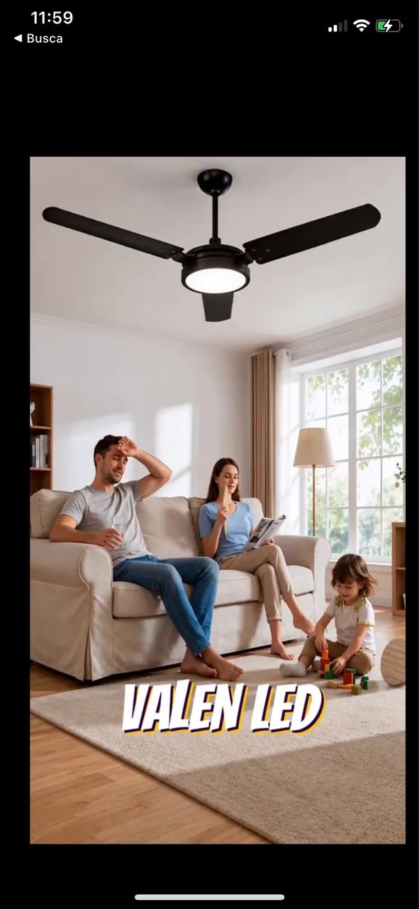 Ventilador de teto 