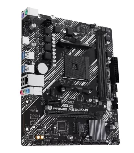 Placa mãe AM4 A520M-A Pro Asus nova, lacrada, com garantia! - Foto 4