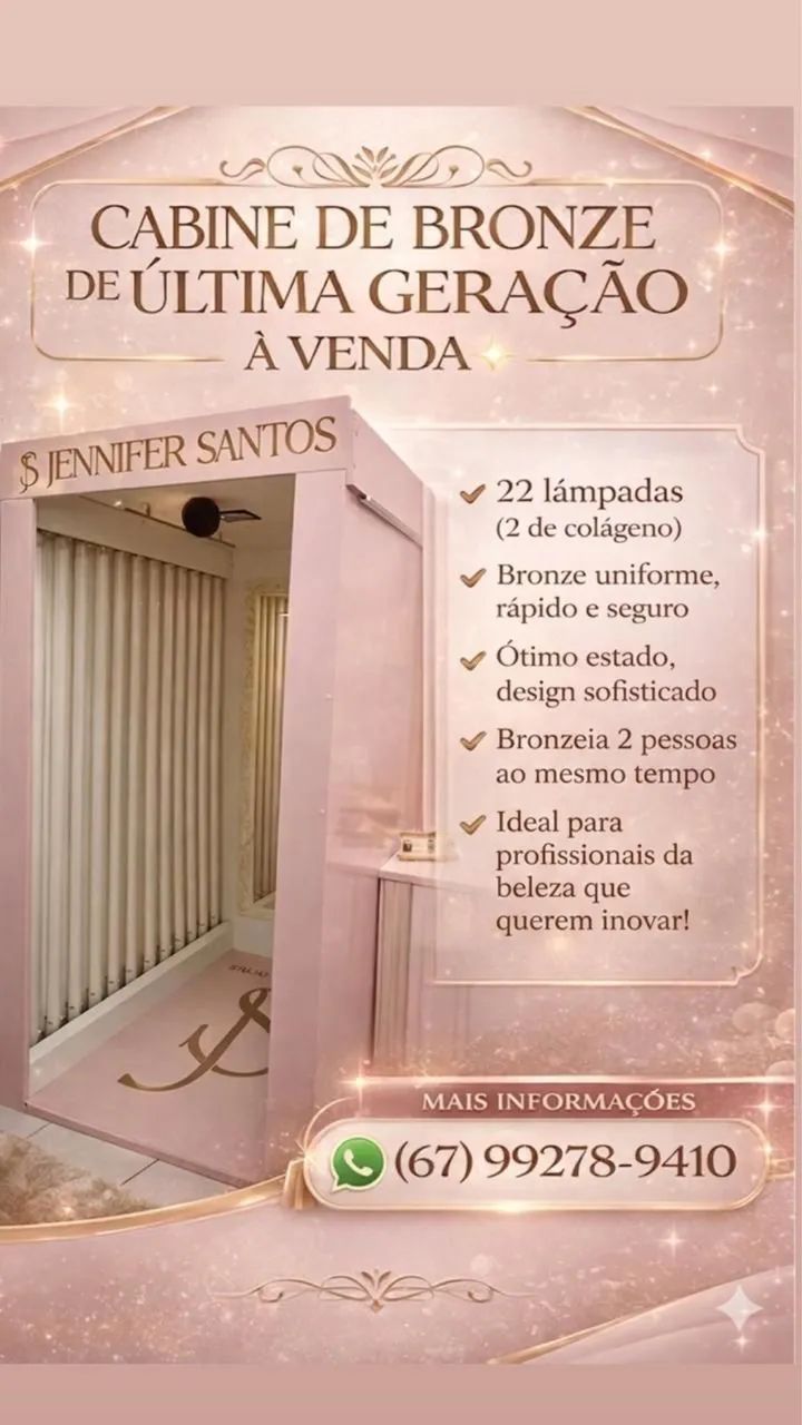 CABINE DE BRONZE ULTIMA GERAÇÃO  - Foto 3