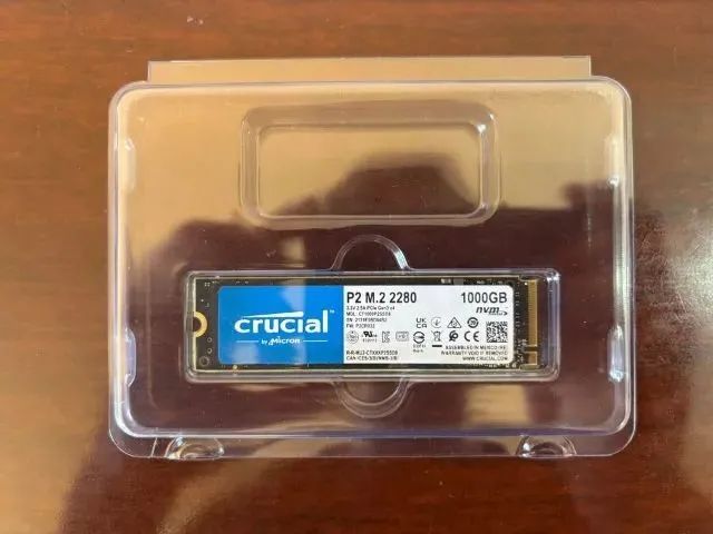 SSD 1TB Crucial P2, M.2 2280 Nvme - Armazenamento - Santo Antônio