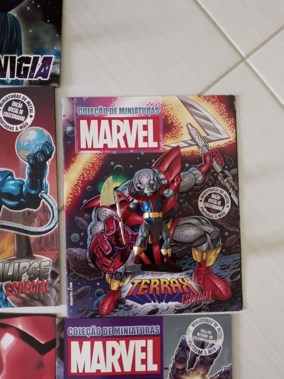 10 miniaturas de bonecos especiais da marvel da coleçao eaglemoss - Foto 5