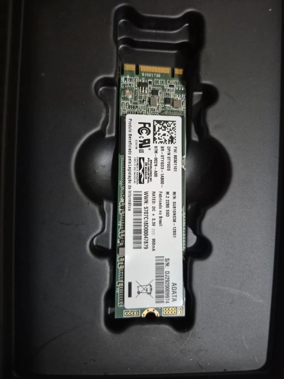 SSD ADATA M.2 2280 - Modelo SU810NS38 - Foto 2