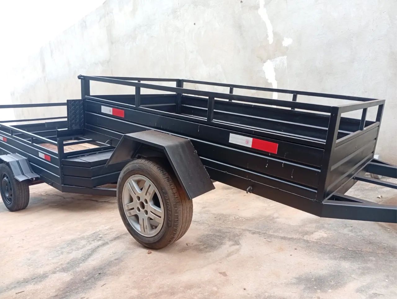 Vendo carretinhas reboque nova - Foto 4