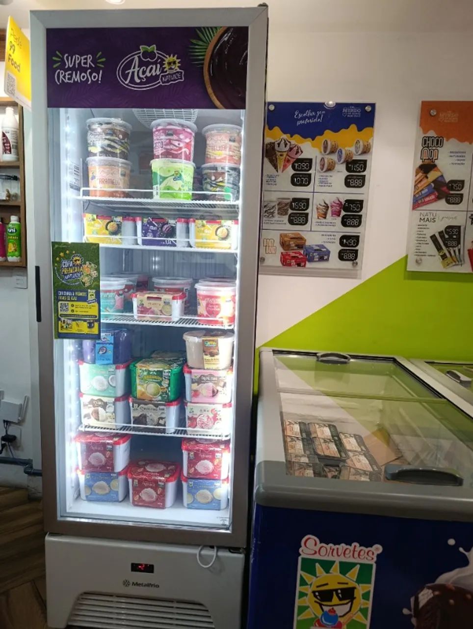   FREEZEER EXPOSITOR VERTICAL BRANCO 581 Litros