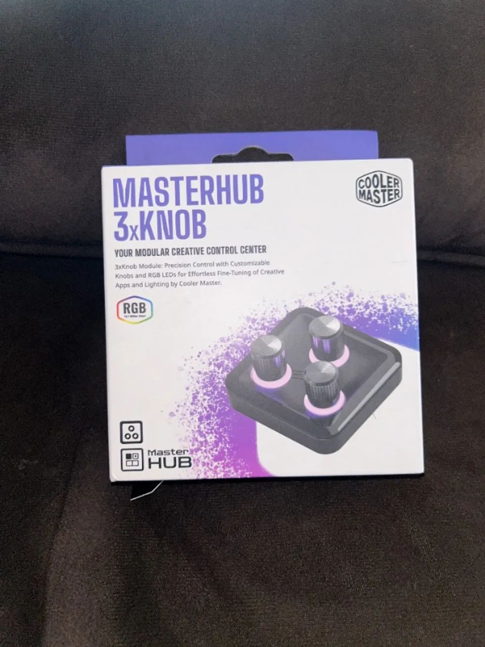 Mixer Masterhub Audio E Video Rgb Cooler Master 3xKnob StreamDeck Mhkb03aa22