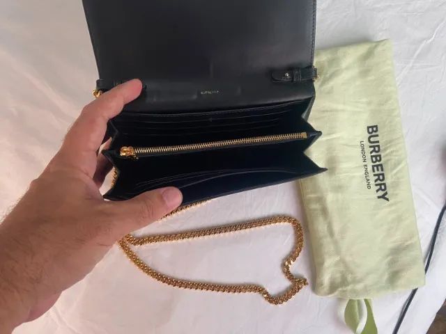 Burberry TB Continental Wallet on Chain - Foto 3
