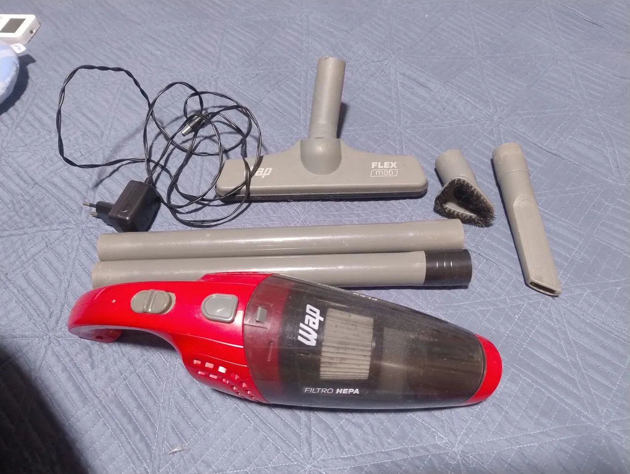 Aspirador de pó vertical sem fio 2 em 1 Flex Mob Wap bivolt 
