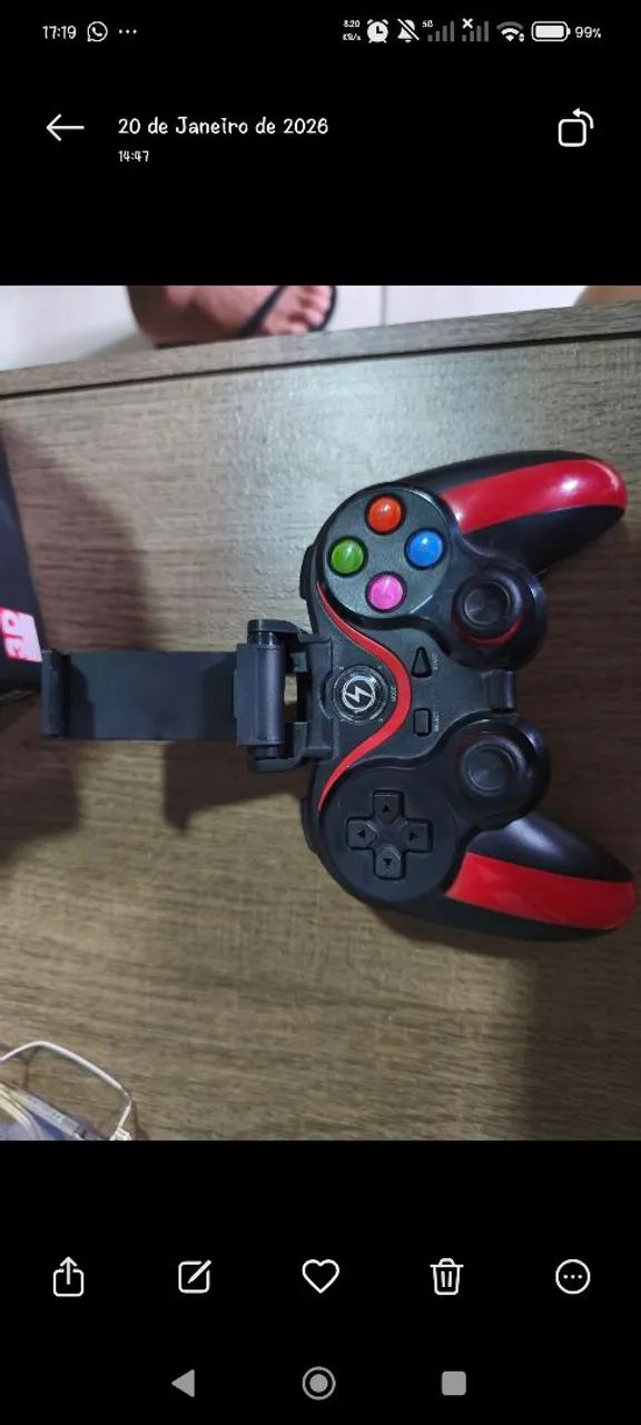 CONTROLE DE JOGO (CELULAR)