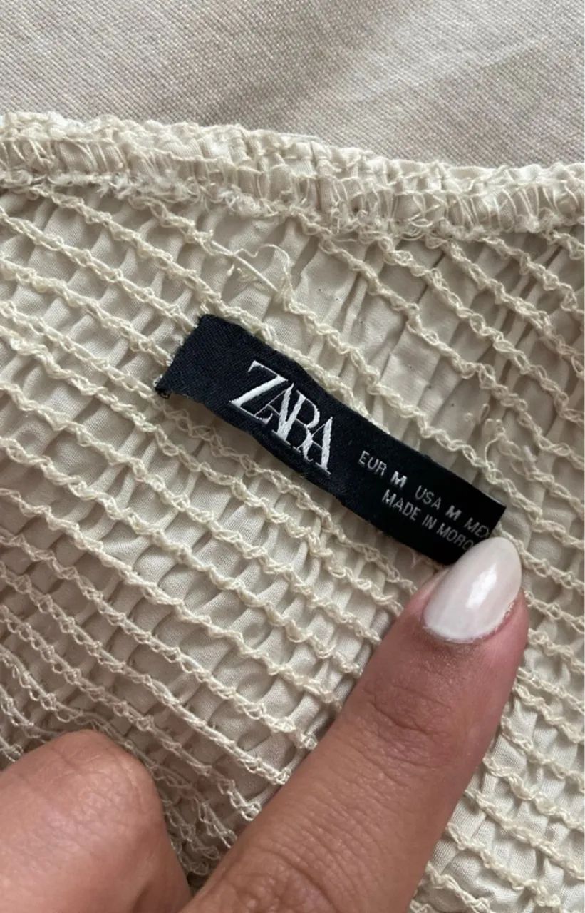 Top Zara - usado uma vez - Foto 4