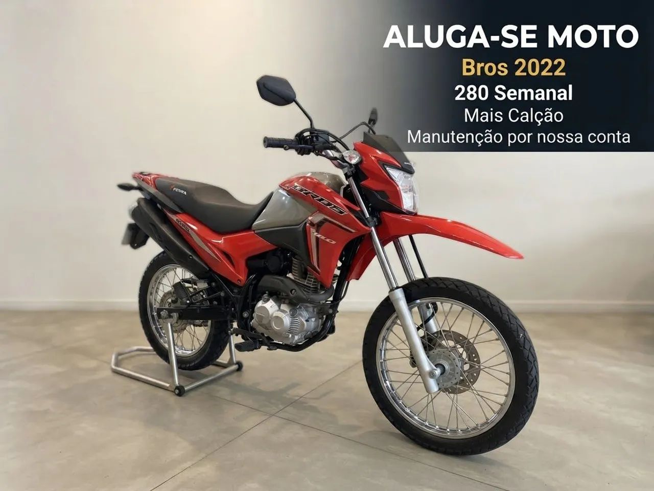 Aluguel de Moto Bros 2022 
