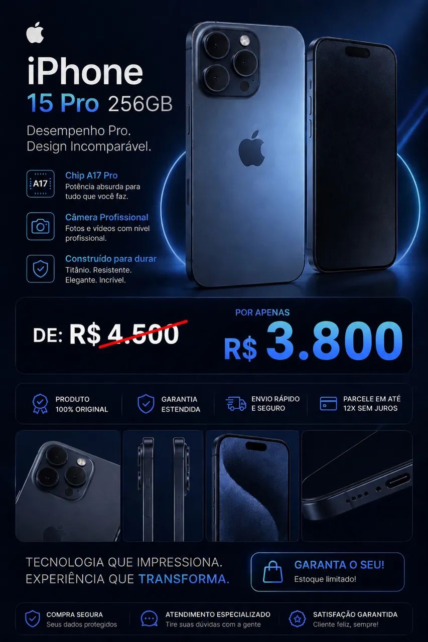 iPhone 15 pro 256GB