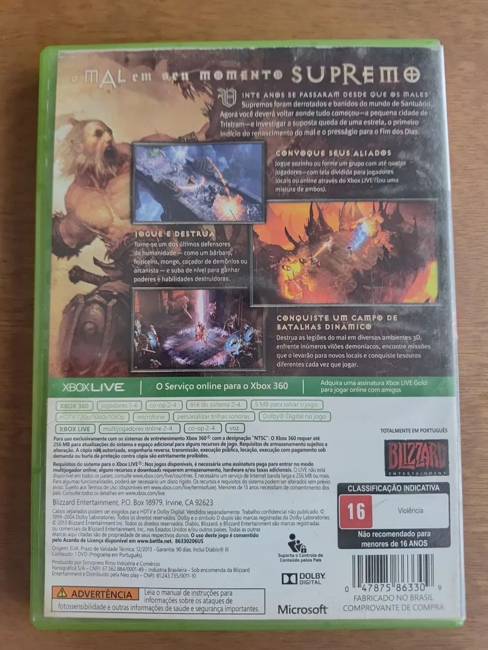 Diabo 3 - Xbox 360 - Foto 2
