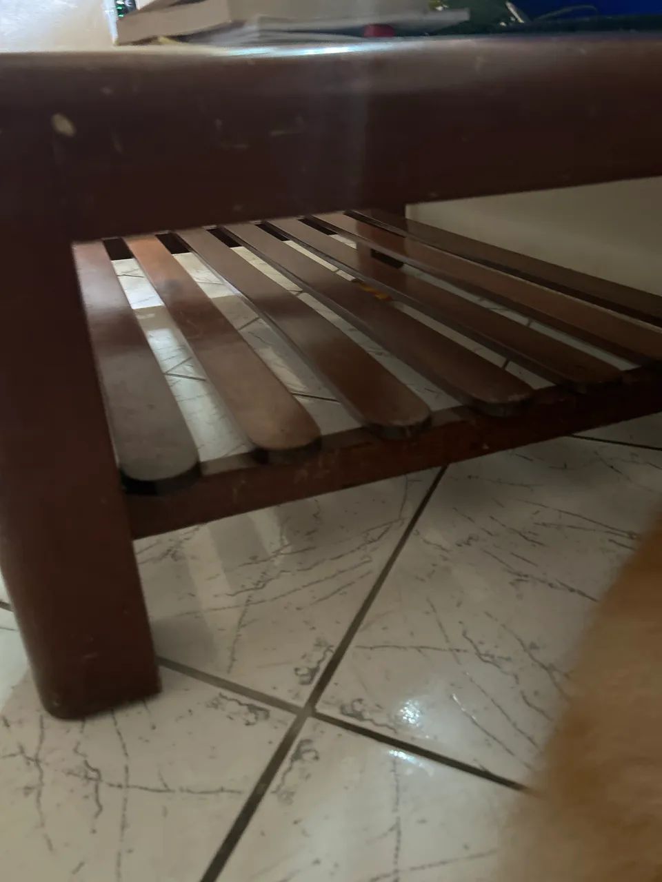 Mesa de centro de madeira - Foto 2