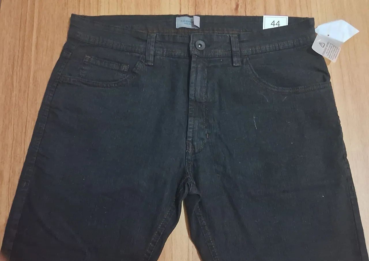 Calça jeans preta C&A - Foto 2